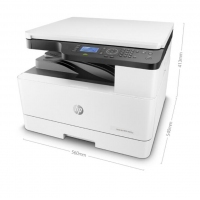 惠普(HP) LaserJet MFP M433a A3黑白激光數(shù)碼復(fù)合機(jī)打印機(jī)(打印、掃描、復(fù)印) 436n