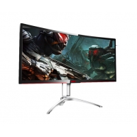 AOC AGON 愛(ài)攻 AG352QCX 35英寸 21:9帶魚(yú)屏 2K高清 200Hz高刷新 1800R曲度 ΔE3 游戲電競(jìng)曲面電腦顯示器