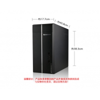 聯(lián)想（Lenovo） 異能者D5055 商用辦公家用臺式機電腦/A6-7400K 支持XP Win7 主機+19.5英寸液晶顯示器 4G內(nèi)存/1T硬盤/2G獨顯