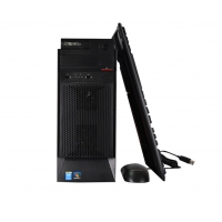 聯(lián)想（Lenovo） 啟天M2300商用家用辦公臺式電腦雙核500G兼容稅控開票打印機 主機+19.5英寸普通顯示器 標配J3060丨4G丨500G丨DVD丨串并口