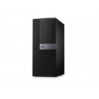 戴爾（DELL） 7050MT商用辦公臺式電腦 7040MT升級 i5/i7七代四核 i5-7500 8G1T GTX745-4G獨顯 加128G固態(tài)硬盤-M.2接口
