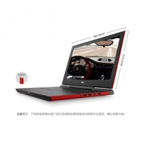 戴爾（DELL）游匣7000 靈越7577 15.6英寸標(biāo)壓電競吃雞游戲本筆記本電腦（ I7-7700HQ/8GB/128+1T/GTX1060 6G/W10 高清 紅色） 