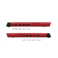 戴爾（DELL）游匣7000 靈越7577 15.6英寸標(biāo)壓電競吃雞游戲本筆記本電腦（ I7-7700HQ/8GB/128+1T/GTX1060 6G/W10 高清 紅色） 