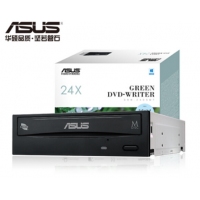 華碩(ASUS) 24倍速 SATA DVD刻錄機 黑色(DRW-24D5MT)（內置）