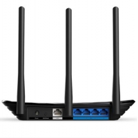 普聯(lián)（TP-LINK） TP-LINK 家用無線wifi穿墻三天線450M寬帶路由器 TL-WR881N