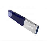 閃迪 iXpand欣享 64GB Lightning USB3.0 蘋(píng)果U盤(pán)  藍(lán)色 蘋(píng)果MFI認(rèn)證