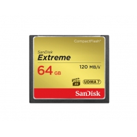 閃迪（SanDisk）32G CF卡64G 128G佳能尼康單反相機(jī)內(nèi)存卡高速800X 攝像存儲(chǔ)卡 64G 120M/s至尊極速 UDMA7全高清