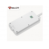 Bull公牛正品插座超功率強化多功能智能多孔大插排帶過載保護電源排插接線板插板插線板拖線板 5米6插位