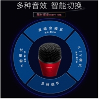 漫步者（EDIFIER） 漫步者 MP450全民k歌手機麥克風(fēng)伴奏直播設(shè)備唱歌小話筒