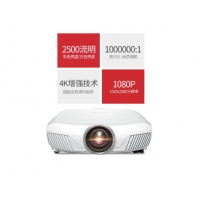 愛普生（EPSON）投影儀家用3D高清1080p家庭影院投影機(jī) CH-TW8300(高對比度 1080P) 標(biāo)配+經(jīng)科100英寸高清窄邊畫框幕