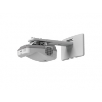愛(ài)普生（EPSON） 投影儀 超短焦 教育會(huì)議投影機(jī) CB-595WI(3300流明 WXGA手指互動(dòng)) 官方標(biāo)配+送吊架