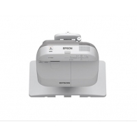 愛(ài)普生（EPSON） 投影儀 超短焦 教育會(huì)議投影機(jī) CB-595WI(3300流明 WXGA手指互動(dòng)) 官方標(biāo)配+送吊架