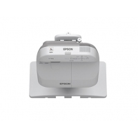 愛(ài)普生（EPSON） 投影儀 超短焦 教育會(huì)議投影機(jī) CB-595WI(3300流明 WXGA手指互動(dòng)) 官方標(biāo)配+送吊架
