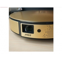 堅(jiān)果投影儀家用高清3D智能微型無(wú)線wifi無(wú)屏電視家庭投影機(jī) 悅影E8 +落地支架