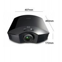 索尼（SONY）投影儀 高清家用 1080P投影機(jī) VPL-HW48（黑） 官方標(biāo)配