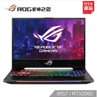 ROG 槍神2s 15.6英寸 144Hz 3ms防炫光霧面屏游戲筆記本電腦 槍神2s 8代i7/RTX2060 144Hz 3ms 72% 16G 512G+1T