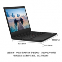 聯(lián)想ThinkPad E490 14英寸四核i5高清獨顯輕薄窄邊框商務(wù)筆記本電腦 （E490-2XCD?I5-8265U/8G/1T+128G/2G 獨顯 /w10/黑??高分  14.1新品）