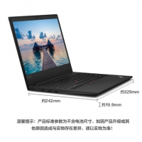 ThinkPad 聯(lián)想 E490 14英寸商務(wù)手提輕薄游戲筆記本電腦（E490-3ACD?I7-8565U/8G/1T+128G/2G 獨(dú)顯/w10/黑-?高分屏 14.1）