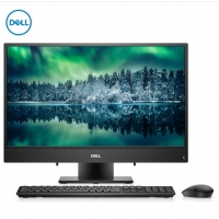 戴爾(DELL)靈越AIO 3480 23.8英寸IPS窄邊框一體機(jī)臺式電腦主機(jī)作圖CAD i5-8265U 4G 1T 集成顯卡 量子黑 （INS-24-3480-R1508B I5-8265U/4G(2666)/1T/集顯/23.8/W