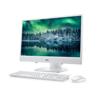 戴爾(DELL)靈越AIO 3477 23.8英寸IPS窄邊框一體機(jī)臺式電腦辦公娛樂 一體機(jī) 黑色 i3-8145U 4G 1T 集顯