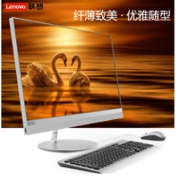 聯(lián)想（Lenovo） AIO 520-22 新款致美一體機(jī)臺(tái)式電腦四核八代家用辦公窄邊框 銀（AIO 520-22?I3-8100?4G?1T?集顯 銀色 23.8）