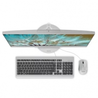 聯(lián)想（Lenovo）AIO 520-22 21.5英寸致美一體機(jī)臺式電腦 家用辦公游戲娛樂 賽揚(yáng)G3930雙核（AIO 520-22 G3930 4G 1T 銀  21.5寸）