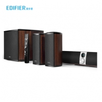 漫步者（EDIFIER）S90 杜比、DTS雙解碼4.1聲道家庭影院 電視音響 音箱 客廳音響 無(wú)線藍(lán)牙回音壁 SOUNDBAR