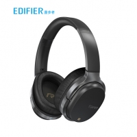 漫步者（EDIFIER） W860NB復合式主動降噪頭戴藍牙耳機 手機耳機 音樂耳機 黑色