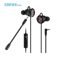 漫步者（EDIFIER）HECATE GM450 環(huán)繞立體聲雙動(dòng)圈低音炮震動(dòng) 入耳式手機(jī)電腦游戲耳機(jī)帶線控吃雞耳麥