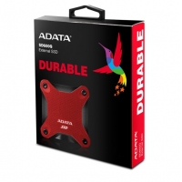 威剛（ADATA）移動硬盤 固態(tài)（PSSD) USB3.1 SD600Q 紅色 480GB
