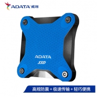 威剛（ADATA）移動硬盤 固態(tài)（PSSD) USB3.1 SD600Q 藍色 480GB