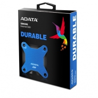 威剛（ADATA）移動硬盤 固態(tài)（PSSD) USB3.1 SD600Q 藍色 480GB
