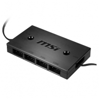 微星 （MSI）微星炫光控制器 8路炫光集線器（支持8路風(fēng)扇/隱藏式安裝/FAN HUB/無(wú)線控制/電腦機(jī)箱）