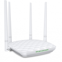 騰達(dá)（Tenda）FH456 家用 4天線覆蓋450㎡無線路由器 （可充當(dāng)Wifi信號(hào)放大器 中繼器 穿墻【信號(hào)增強(qiáng)版】450M