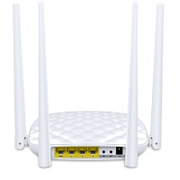 騰達(dá)（Tenda）FH456 家用 4天線覆蓋450㎡無線路由器 （可充當(dāng)Wifi信號(hào)放大器 中繼器 穿墻【信號(hào)增強(qiáng)版】450M