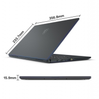 微星(msi)PS63 15.6英寸輕創(chuàng)意設(shè)計筆記本電腦(英特爾酷睿i7 16G 512G NVMe SSD GTX1650顯卡 IPS全面屏)藍（PS63 Modern 8SC-037CN）