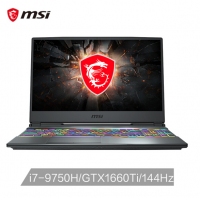 微星(msi)GP65 15.6英寸游戲筆記本電腦(九代i7-9750H 8G 512G NVMe SSD GTX1660Ti 144Hz電競全面屏 賽睿）（GP65 Leopard 9SD-232CN）