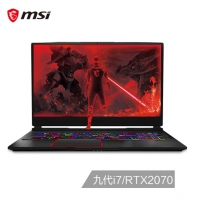微星(msi)GE75 17.3英寸游戲本筆記本電腦(九代i7-9750H 16G 1T+256G NVMe SSD RTX2070 144Hz電競屏 賽睿)（GE75 Raider 9SF-639CN）