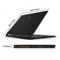 微星(msi)絕影GS65 15.6英寸游戲本筆記本電腦(九代i7-9750H 8G*2 512G SSD GTX1660Ti 賽睿144Hz電競?cè)嫫? （GS65 Stealth 9SD-676CN）