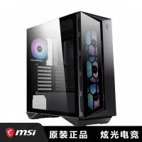 微星(MSI)氪金槍2 中塔游戲電腦機(jī)箱 (360冷排/側(cè)透/MORTAR迫擊炮)(MPG GUNGNIR 110R)