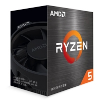 AMD 銳龍5 5600X 處理器 7nm 6核12線程 3.7GHz 65W AM4接口 盒裝CPU