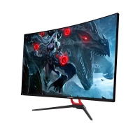 東星U8 27寸R1800曲面無邊框 HDMI+VGA RGB炫光電競風(fēng) 高清液晶顯示器 