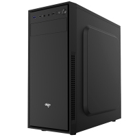aigo愛國者C20 黑色機箱 ATX臺式家用電腦機箱 臺式主機機箱