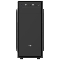 aigo愛國者C20 黑色機箱 ATX臺式家用電腦機箱 臺式主機機箱