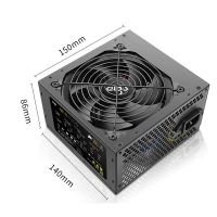 愛國者（aigo） 額定400W 黑暗騎士550DK 臺式機電腦電源（主動式PFC/寬幅節(jié)能溫控/三年質(zhì)保）