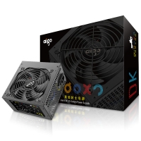 愛國者（aigo） 額定400W 黑暗騎士550DK 臺式機電腦電源（主動式PFC/寬幅節(jié)能溫控/三年質(zhì)保）