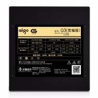 愛國者（aigo）G3寬幅版 額定400W 臺式主機電腦電源