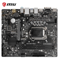 微星(MSI)H510M PRO電腦主板 支持CPU 10400F/11400F/11700(INTEL H510/LGA 12