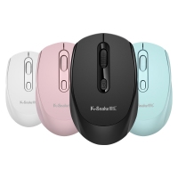 蝰蛇W500 白色 無(wú)線2.4G鼠標(biāo)光電筆記本臺(tái)式電腦便攜辦公商務(wù)游戲