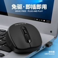 蝰蛇W500 白色 無(wú)線2.4G鼠標(biāo)光電筆記本臺(tái)式電腦便攜辦公商務(wù)游戲